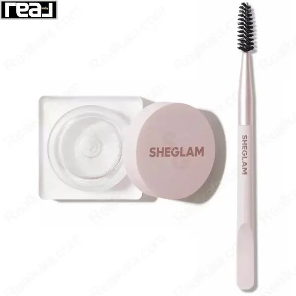 نمای صابون ژل حالت‌ دهنده ابرو شیگلم Set Me Up Crystal Clear 7ml