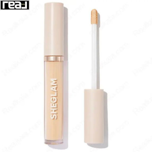 کانسیلر شیگلم رنگ شانتیلی مدل فول کاور 12 ساعته Sheglam 12H Full Coverage Concealer Chantilly