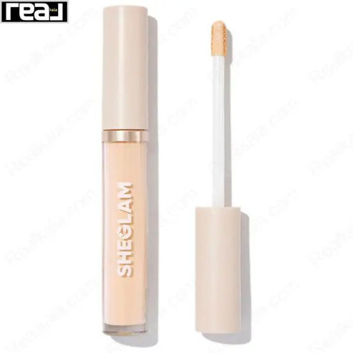 کانسیلر شیگلم رنگ فیر مدل فول کاور 12 ساعته Sheglam 12H Full Coverage Concealer Fair