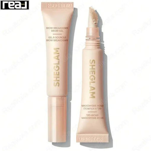 ژل ابرو شیگلم مدل تیوپی Sheglam Brow Breakdown Brow Gel