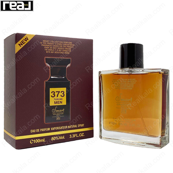 شیشه و جعبه اسمارت کالکشن کد 373 تام فورد توسکان لدر مردانه سایز 100 میل