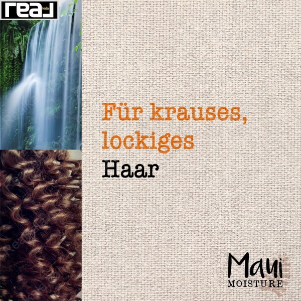 تصویر موهای فر در کنار آبشار با تاکید بر آبرسانی و مناسب موهای ضخیم