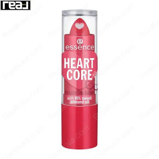 بالم لب اسنس شماره ۰۱ گیلاس Essence Heart Core Fruity Lip Balm Crazy Cherry