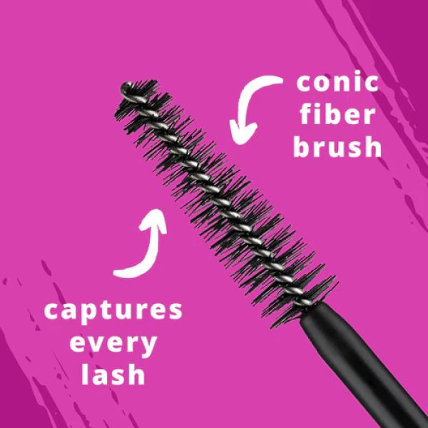 نمای نزدیک برس مخروطی ریمل Essence مدل False Lash Effect