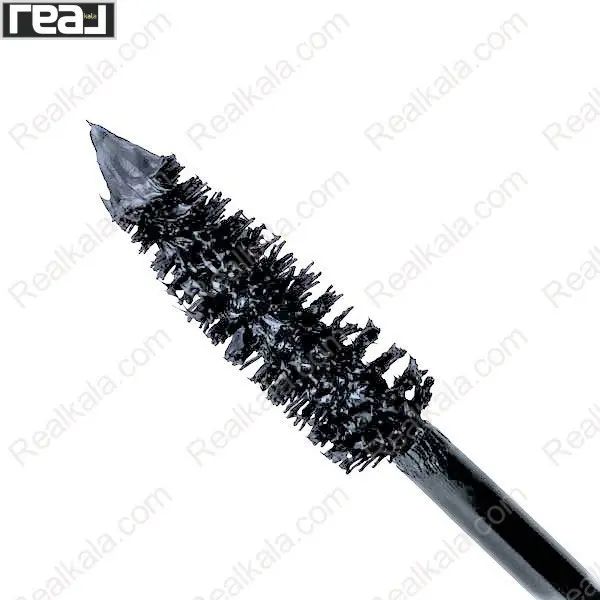 نمای نزدیک برس ضخیم با بافت مشکی	ریمل Essence مدل I Love EXTREME Volume