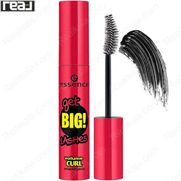 نمای روبروی ریمل Essence مدل Get Big Lashes Volume Curl