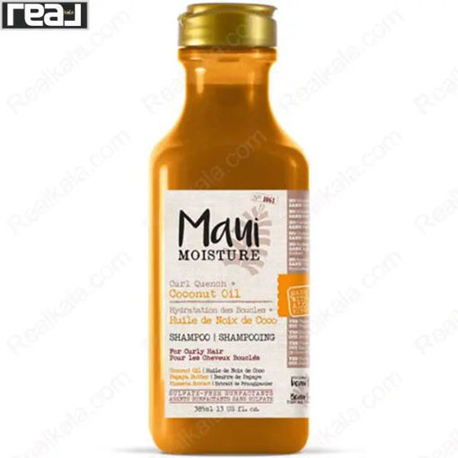 شامپو مائویی مویسچر حاوی روغن نارگیل Maui Moisture Curl Quench+Coconut Oil Shampoo 385ml