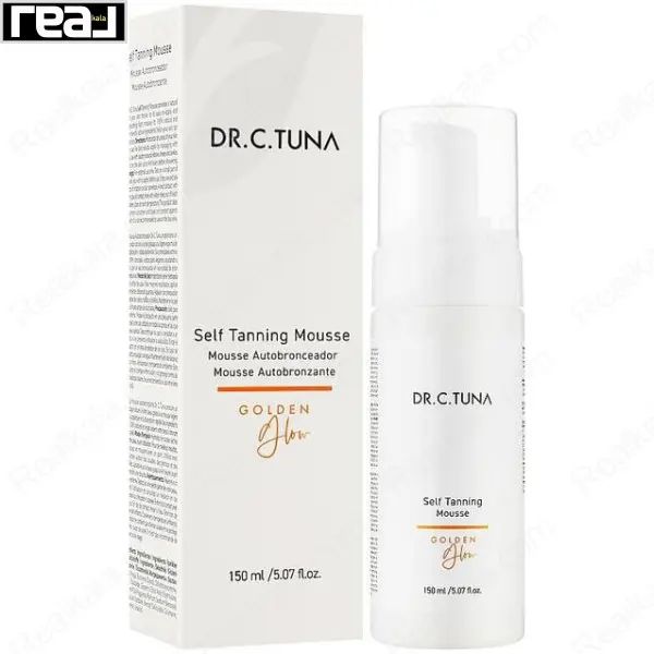 موس برنزه‌کننده دکتر سی تونا مدل Golden Glow حجم 150 میل	
