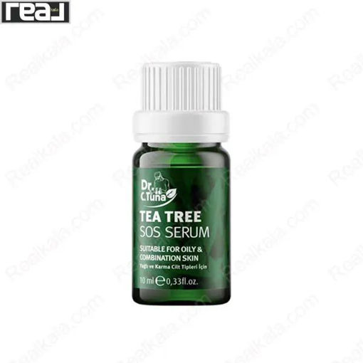 سرم ضد جوش دکتر سی تونا مدل چای سبز Dr. C. Tuna Tea Tree SOS Serum 10ml
