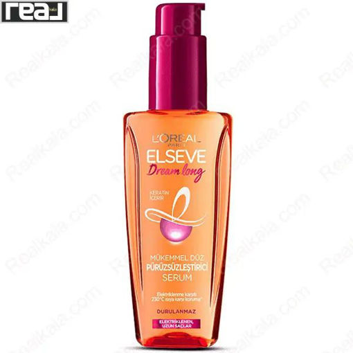 سرم مو لورال مدل دریم لانگ مخصوص موهای بلند Loreal Dream Long Serum 100ml
