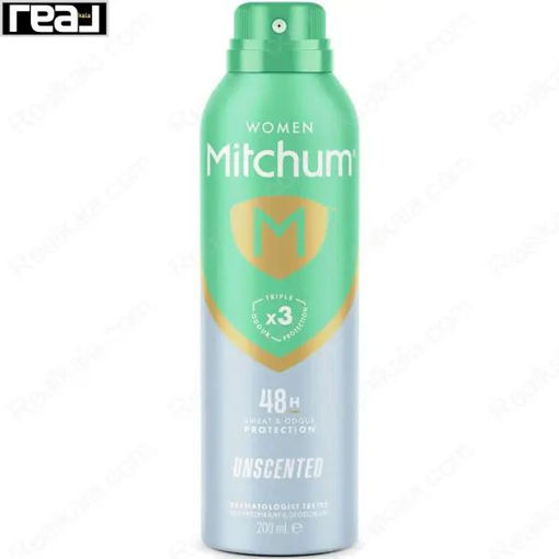 اسپری ضد تعریق زنانه میچام مدل بدون بو Mitchum Women Unscented Spray 200ml