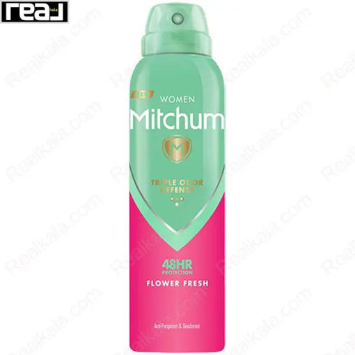 اسپری ضد تعریق زنانه میچام مدل فلاور فرش Mitchum Flower Fresh Spray 150ml