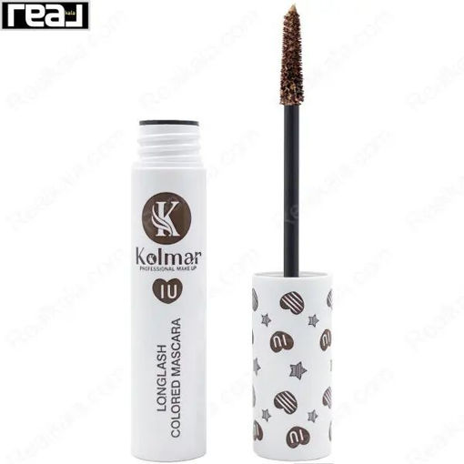 ریمل کولمار رنگ قهوه ای بلند کننده حرفه ای مژه Kolmar Longlash Colored Mascara Brown
