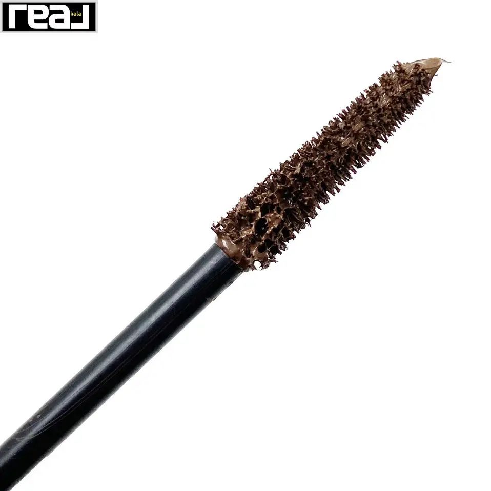 نمای نزدیک برس ریمل کولمار رنگ قهوه‌ای با بافت غلیظ و طراحی کلاسیک	