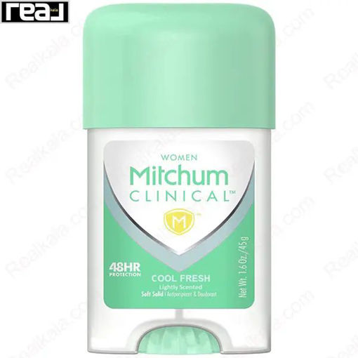 مام کلینیکال ضد تعریق زنانه میچام کول فرش Mitchum Clinical Cool Fresh Soft Solid 45g