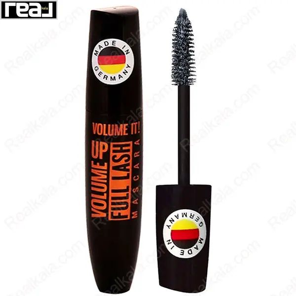 ریمل Bell Volume It Up Full Lash Mascara با برس حجم‌دهنده و پوشش مشکی، مناسب افزایش حجم و حالت‌دهی مژه‌ها
