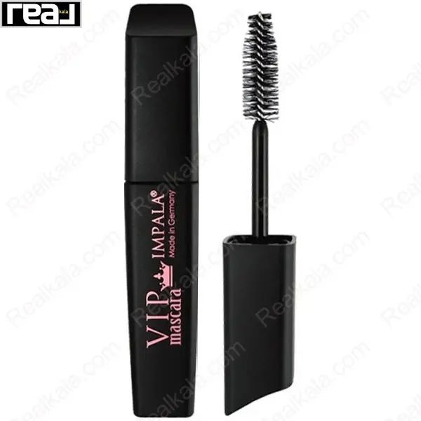 ریمل حجم‌دهنده ایمپالا مدل VIP با تیوب مشکی و نوشته صورتی