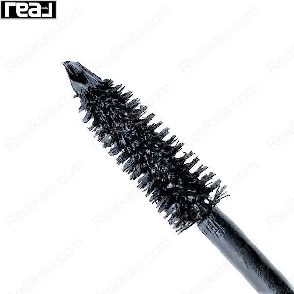 نمای نزدیک برس استوانه‌ای ریمل بل مدل Big Lash با الیاف مشکی متراکم