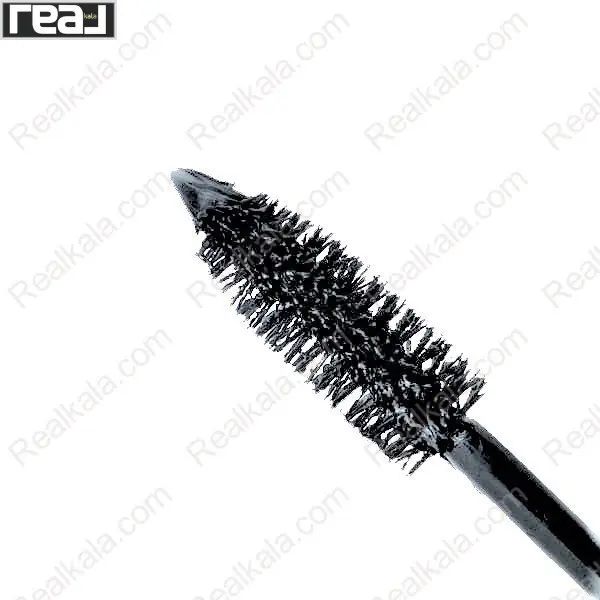 نمای نزدیک برس مارپیچی ریمل اپکس مدل XXL Ultra Black با الیاف مشکی متراکم	