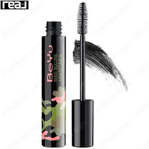 ریمل بی‌ یو مکسی ولوم مدل اولترا بلک BeYu Maxi Volume Mascara Ultra Black
