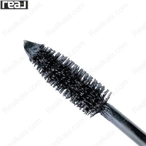 نمای نزدیک برس مارپیچی ریمل بی‌یو مدل Volume Now با الیاف مشکی متراکم