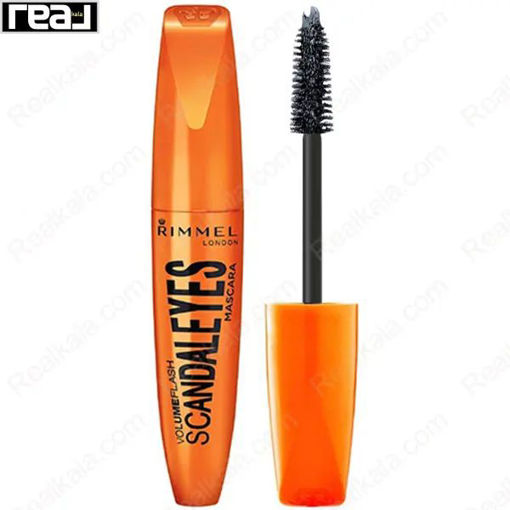 ریمل ریمل لندن نارنجی مدل اسکندل آیز Rimmel London Scandaleyes Volume Flash Mascara