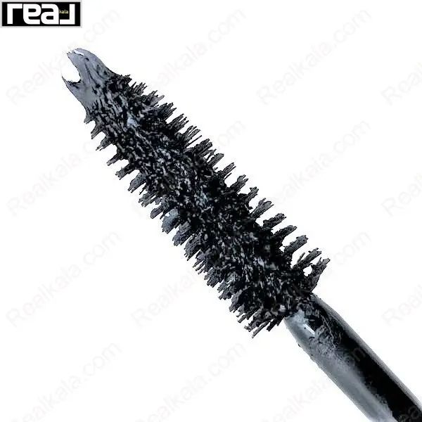 نمای نزدیک برس بزرگ ریمل ریمل مدل Scandaleyes Volume Flash با الیاف مشکی متراکم	