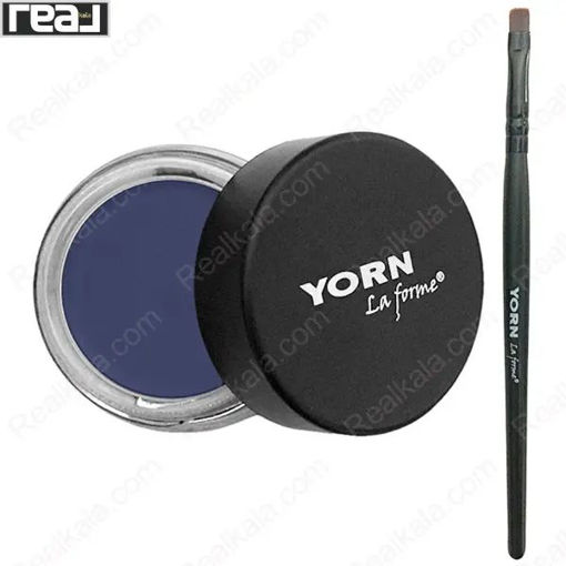 خط چشم ژلی یورن رنگ سرمه‌ ای Yorn La Forme Gel Eyeliner Navy Blue