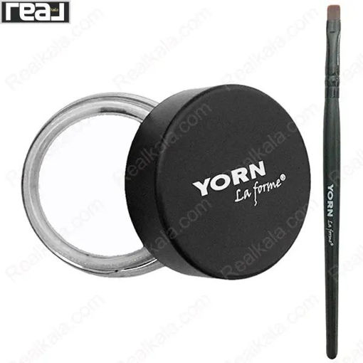 خط چشم ژلی یورن رنگ سفید Yorn La Forme Gel Eyeliner White