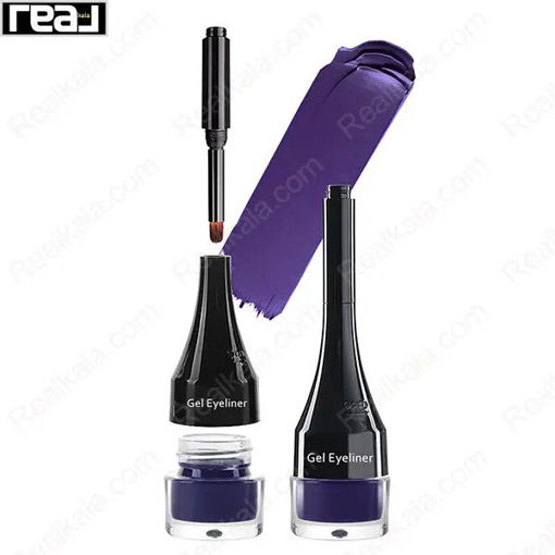 خط چشم ژلی فلورمار رنگ بنفش Flormar Gel Eyeliner Purple