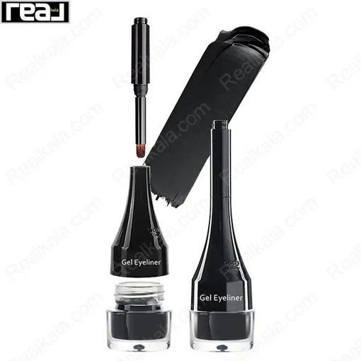 خط چشم ژلی فلورمار رنگ مشکی Flormar Gel Eyeliner Black