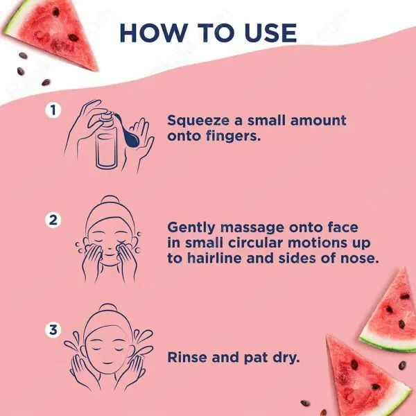 ژل شستشو آبرسان سینت ایوز مدل هندوانه حجم 200 میل راهنمای تصویری نحوه استفاده