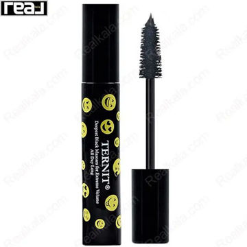 ریمل حجم‌دهنده ترنیت مدل Deepest Black حجم 15 میل نمای کامل با برس