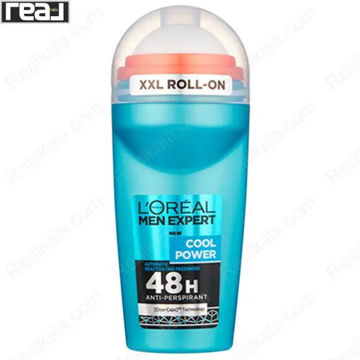 مام رول ضد تعریق لورال مدل کول پاور حجم 50 میل نمای کامل با توپ XXL