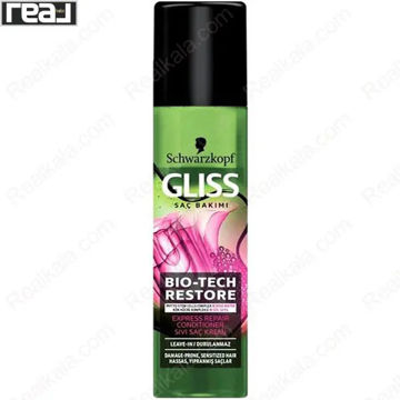 اسپری احیا کننده موهای آسیب پذیر بیوتک ریستور گلیس حجم 200ml