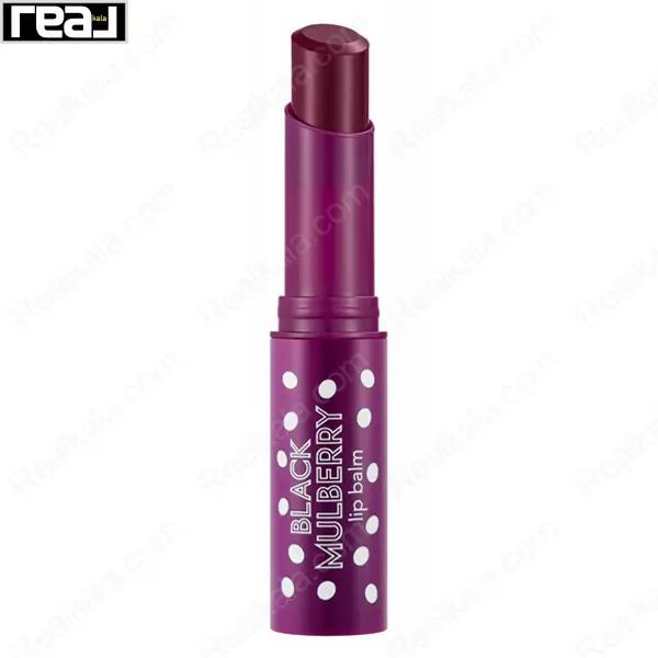 بالم لب فلورمار مدل Black Mulberry با در باز و نمای کامل استیک بنفش	