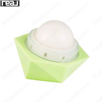 بالم لب فلورمار مدل Apple با طراحی الماسی سبز و استیک گنبدی سفید