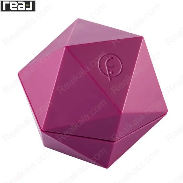 بالم لب فلورمار مدل Strawberry با بدنه آلبالویی بنفش و در بسته