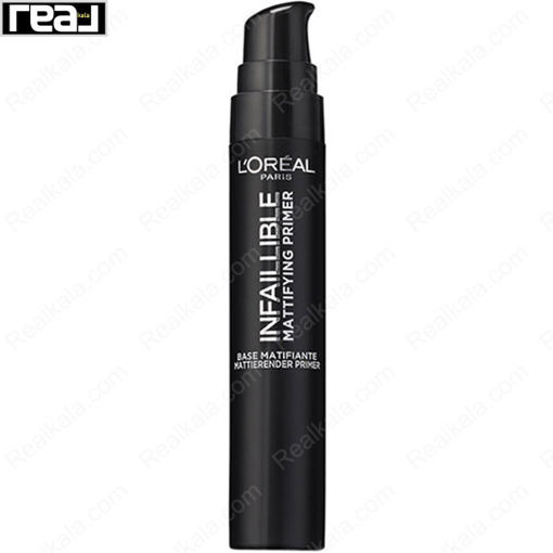 پرایمر مات‌ کننده لورال مدل اینفالیبل LOreal Paris Infallible Mattifying Primer 20ml
