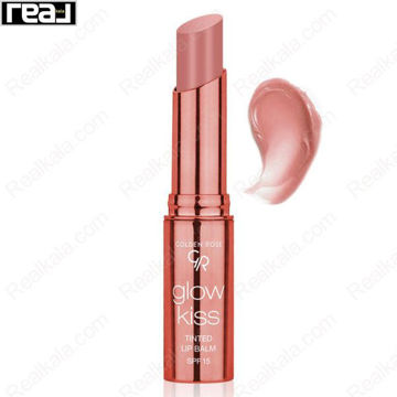 بافت نرم و رنگ نود روشن بالم لب Glow Kiss شماره 01 همراه با اسماج رنگی