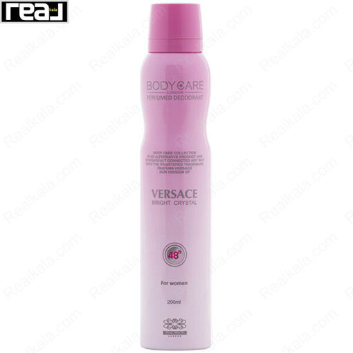 اسپری بدن بادی کر برایت کریستال زنانه ورساچه Body Care Versace Bright Crystal Spray 200ml