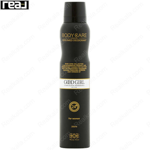 اسپری بدن بادی کر گود گرل زنانه کارولینا هررا Body Care Good Girl Spray 200ml
