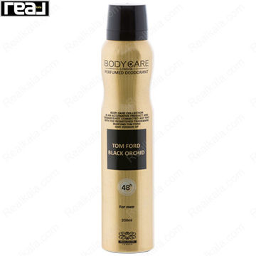 اسپری بدن بادی کر بلک ارکید مردانه با رایحه گرم و گلی و ماندگاری بالا