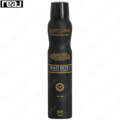 اسپری بدن بادی کر بد بوی مردانه کارولینا هررا Body Care Bad Boy Spray 200ml