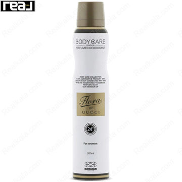 اسپری بدن بادی کر فلورا زنانه با رایحه گلی و لطیف و ماندگاری بالا
