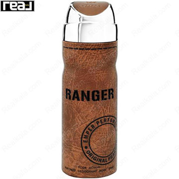 اسپری بدن امپر رنجر مردانه با طراحی چرم‌نما و رایحه گرم ماجراجویانه