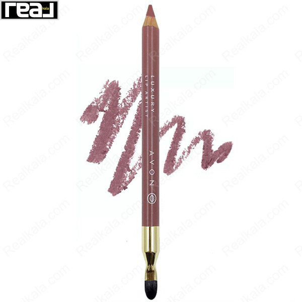 مداد لب آون مدل Spice با رنگ مائووی گرم و براش انتهایی