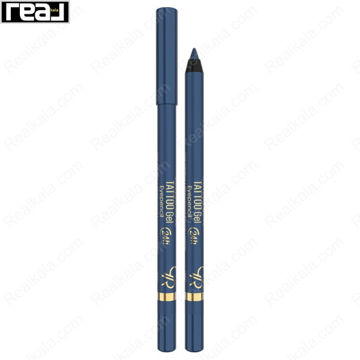 مداد چشم ژلی گلدن رز شماره 106 با درپوش و نوک باز و رنگ آبی روشن