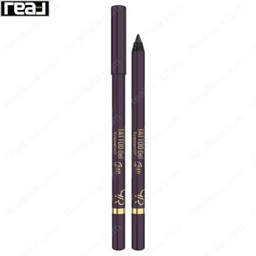 مداد چشم ژلی گلدن رز شماره 108 با درپوش و نوک باز و رنگ بنفش فانتزی