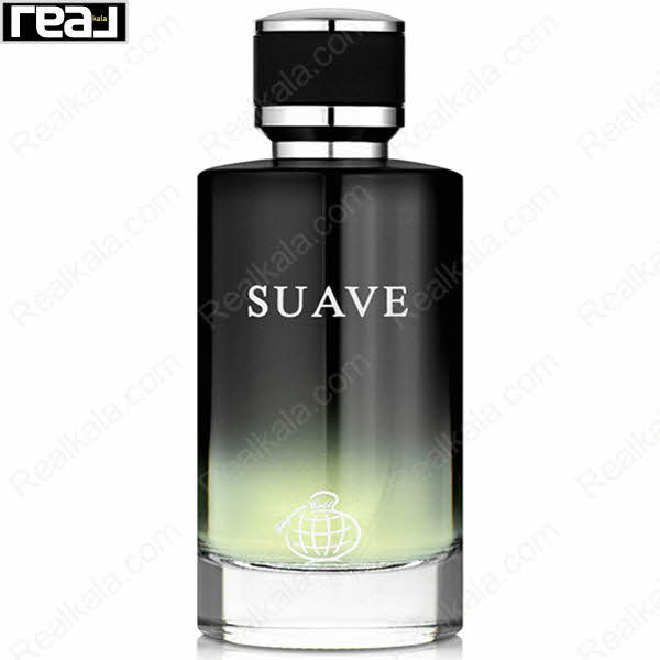 بطری گرادیانی مشکی ادکلن Suave مردانه Fragrance World با درب فلزی